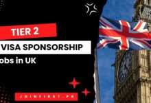 Tier 2 Visa Sponsorship Jobs in UK