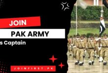 Join Pak Army As Captain