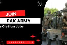 Join Pak Army as Civilian Jobs