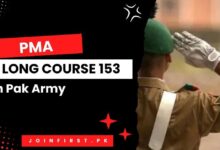 PMA Long Course 153 in Pak Army