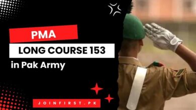 PMA Long Course 153 in Pak Army