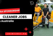 Visa Sponsorship Cleaner Jobs in Australia