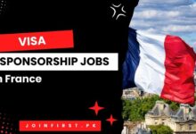 Visa Sponsorship Jobs in France