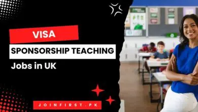 Visa Sponsorship Teaching Jobs in UK