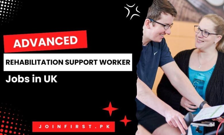 Advanced Rehabilitation Support Worker Jobs in UK