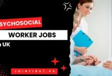 Psychosocial Worker Jobs in UK