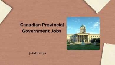 Canadian Provincial Government Jobs