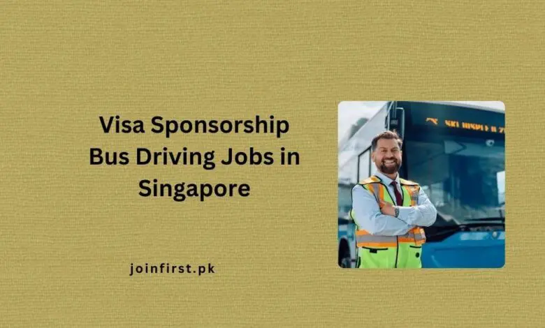 Visa Sponsorship Bus Driving Jobs in Singapore