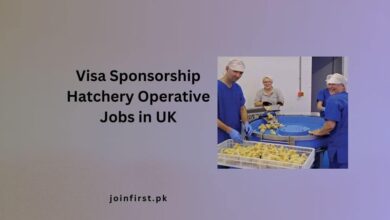 Visa Sponsorship Hatchery Operative Jobs in UK