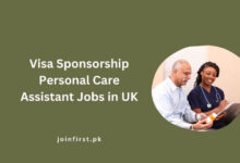 Visa Sponsorship Personal Care Assistant Jobs in UK