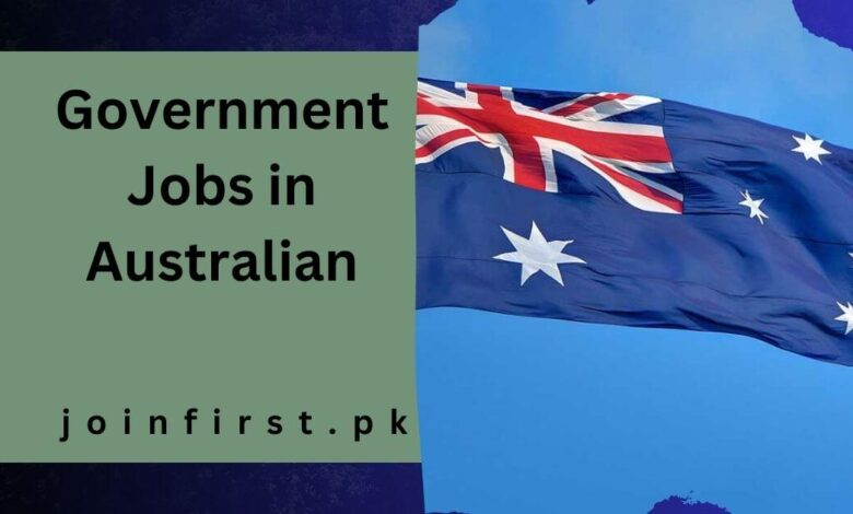 Government Jobs in Australian