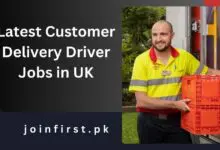 Latest Customer Delivery Driver Jobs in UK