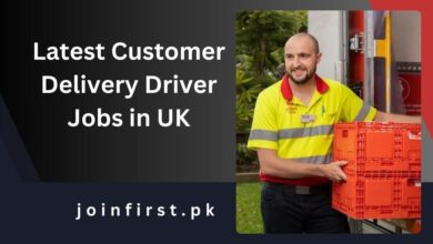 Latest Customer Delivery Driver Jobs in UK