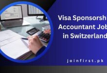 Visa Sponsorship Accountant Jobs in Switzerland