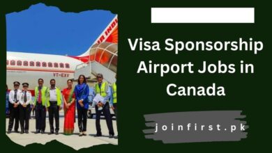 Visa Sponsorship Airport Jobs in Canada