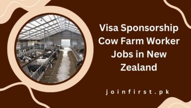 Visa Sponsorship Cow Farm Worker Jobs in New Zealand