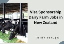 Visa Sponsorship Dairy Farm Jobs in New Zealand