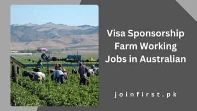 Visa Sponsorship Farm Working Jobs in Australian