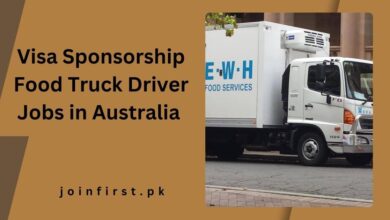 Visa Sponsorship Food Truck Driver Jobs in Australia