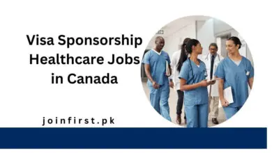 Visa Sponsorship Healthcare Jobs in Canada