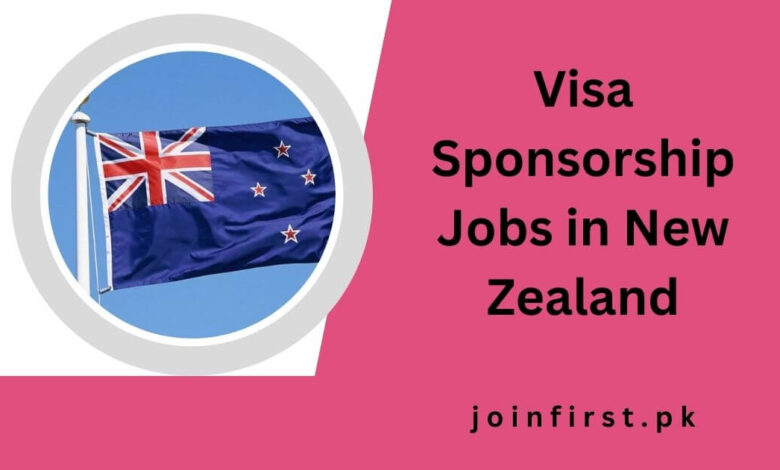 Visa Sponsorship Jobs in New Zealand