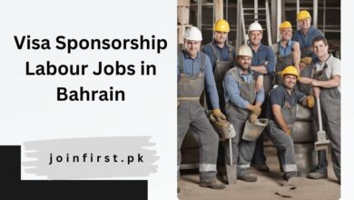 Visa Sponsorship Labour Jobs in Bahrain