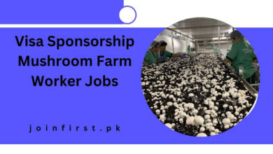 Visa Sponsorship Mushroom Farm Worker Jobs