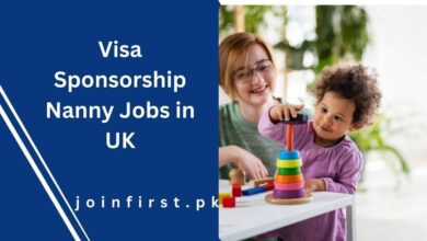 Visa Sponsorship Nanny Jobs in UK