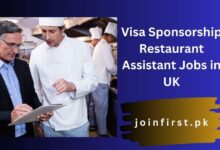 Visa Sponsorship Restaurant Assistant Jobs in UK