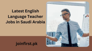 Latest English Language Teacher Jobs in Saudi Arabia