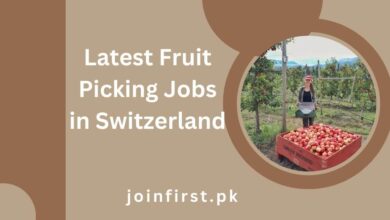 Latest Fruit Picking Jobs in Switzerland