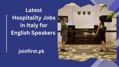 Latest Hospitality Jobs in Italy for English Speakers