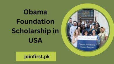 Obama Foundation Scholarship in USA