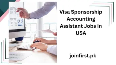 Visa Sponsorship Accounting Assistant Jobs in USA