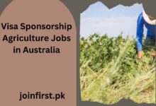 Visa Sponsorship Agriculture Jobs in Australia