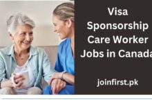 Visa Sponsorship Care Worker Jobs in Canada