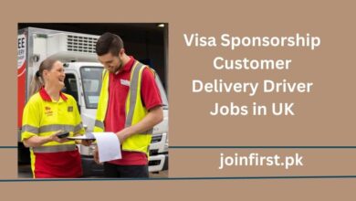 Visa Sponsorship Customer Delivery Driver Jobs in UK