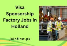 Visa Sponsorship Factory Jobs in Holland