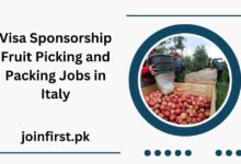 Visa Sponsorship Fruit Picking and Packing Jobs in Italy