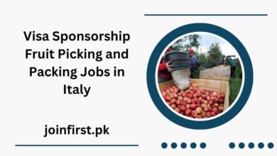 Visa Sponsorship Fruit Picking and Packing Jobs in Italy