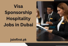 Visa Sponsorship Hospitality Jobs in Dubai