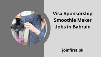 Visa Sponsorship Smoothie Maker Jobs in Bahrain