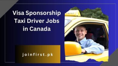 Visa Sponsorship Taxi Driver Jobs in Canada