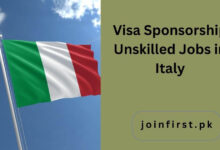 Visa Sponsorship Unskilled Jobs in Italy