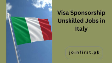 Visa Sponsorship Unskilled Jobs in Italy