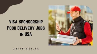 Visa Sponsorship Food Delivery Jobs in USA