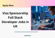 Visa Sponsorship Full Stack Developer Jobs in UK