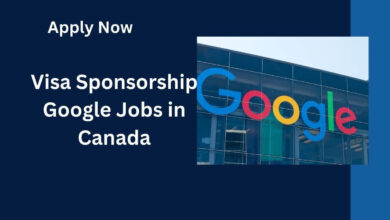 Visa Sponsorship Google Jobs in Canada