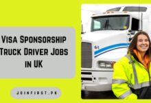 Visa Sponsorship Truck Driver Jobs in UK