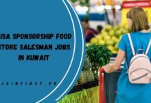 Visa Sponsorship Food Store Salesman Jobs in Kuwait